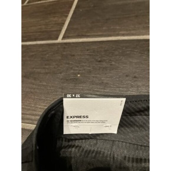 NWT Express Dress Pants Black Size 32x30 $128 - Picture 4 of 5